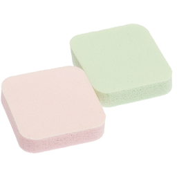 Губка Dewal Beauty для нанесения макияжа цветная, 35 x 35 x 10 мм, 2 шт./упак.