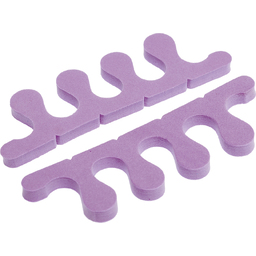 Разделители Dewal Beauty для пальцев фиолетовые, 13,3 x 4,2 x0,8 см 1 пар