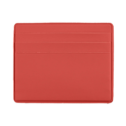 Чехол Simply для 6 карт с отделением для денег, красный, PU