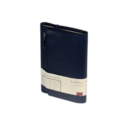 Ежедневник недатированный  А5- "Dolce Vita" (темно-синий)