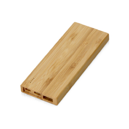 Внешний аккумулятор из бамбука "Bamboo", 5000 mAh