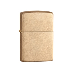 Зажигалка ZIPPO Armor™с покрытием Tumbled Brass, латунь/сталь, золотистая, матовая, 38x13x57 мм