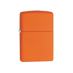 Зажигалка ZIPPO Classic с покрытием Orange Matte, латунь/сталь, оранжевая, матовая, 38x13x57 мм