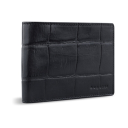 Портмоне BUGATTI НЕВИО | NEVIO, чёрный, воловья кожа/козья кожа/полиэстер, 12,5х2,5х9,3 см