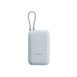 Внешний аккумулятор со встроенным кабелем Mi Power Bank 10000mAh (Integrated Cable) Ice Blue GL