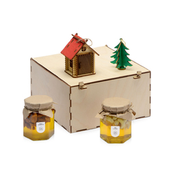 Подарочный набор «Decoration Deluxe» с двумя видами меда