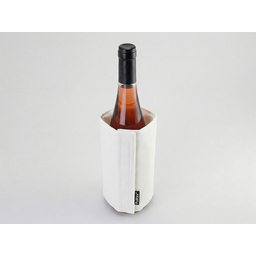 WINE COOLER SATIN WHITE/Охладитель-чехол для бутылки вина или шампанского, белый