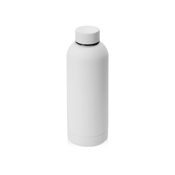 Вакуумная термобутылка "Cask" Waterline, soft touch, 500 мл, белый (Р)
