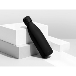 Вакуумная термобутылка "Vacuum bottle C1", soft touch, 500 мл, черный