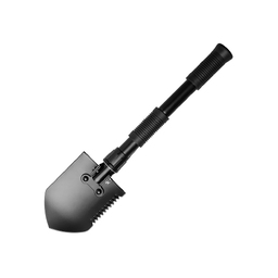 Складная лопата c чехлом "Spade", черный