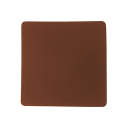ПАТЧ КВАДРАТ soft-touch (коричневый ) 5,5 х 5,5 см