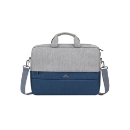 RIVACASE 7532 grey/dark blue сумка для ноутбука 15.6''