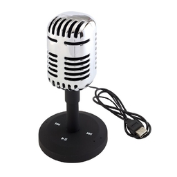 Динамик с беспроводным соединением MICROPHONE в ретро стиле