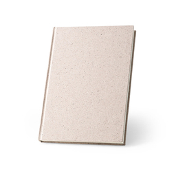 ORGANIC RIGID. Блокнот формата А5 с жесткой обложкой из органического слонового материала (95%)