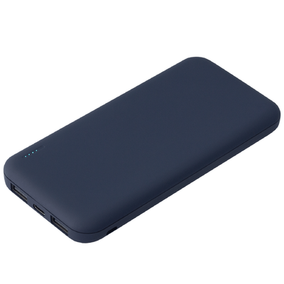 Внешний аккумулятор с подсветкой Люче (Luce) 10000 mAh, синий