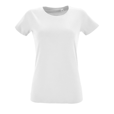 Футболка женская Regent Fit Women белая, размер S