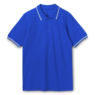 Рубашка поло Virma Stripes, ярко-синяя, размер 3XL