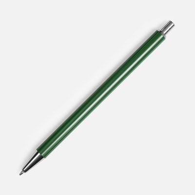 Ручка шариковая Slim Beam, зеленая