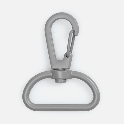 Застежка-карабин Snap Hook, L, серая