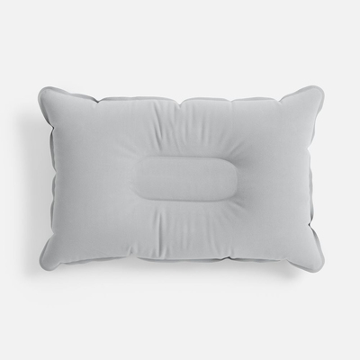 Надувная подушка Pillowish, серая