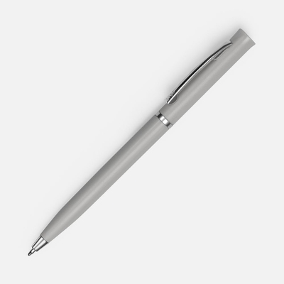 Ручка шариковая Euro Chrome, темно-серая