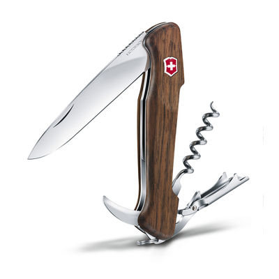 Нож перочинный VICTORINOX Wine Master, 130 мм, 6 функций, с фиксатором, рукоять из орехового дерева