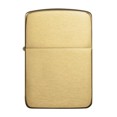 Зажигалка ZIPPO Реплика 1941 года с покрытием матовая латунь | 1941 Replica™ Brushed Brass, латунь/сталь, золотистая, 38x13x56 мм