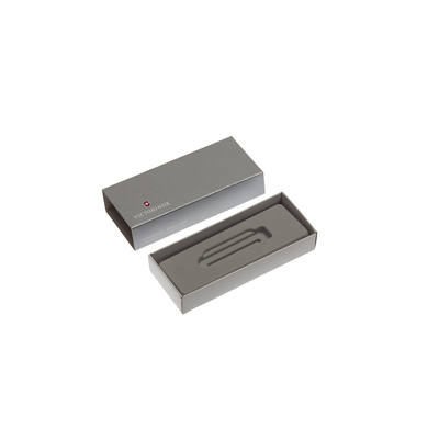 Коробка для ножей VICTORINOX 58 мм толщиной 2 и более уровней (MiniChamp), картонная, серебристая