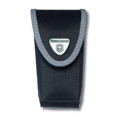 Чехол на ремень VICTORINOX для ножей 91 и 93 мм толщиной 2-4 уровня, на липучке, нейлоновый, чёрный