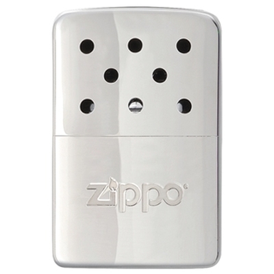 Каталитическая грелка ZIPPO, с покрытием глянцевый хром | High Polish Chrome, серебристая, на 6 ч, 51x15x74 мм