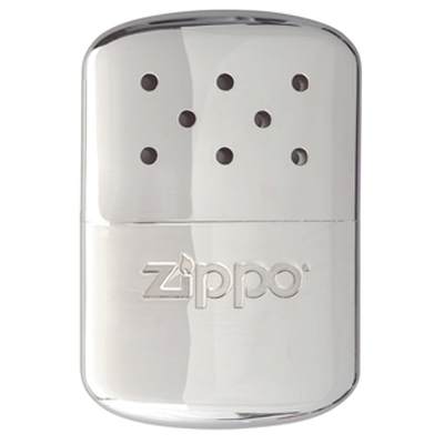 Каталитическая грелка ZIPPO, алюминий с покрытием глянцевый хром | High Polish Chrome, серебристая, 12 ч, 66x13x99 мм