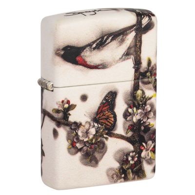 Зажигалка ZIPPO Дизайн Стивена Спазука с матовым покрытием на 540 | Spazuk Design 540 Matte, латунь/сталь, разноцветная, 38x13x57 мм