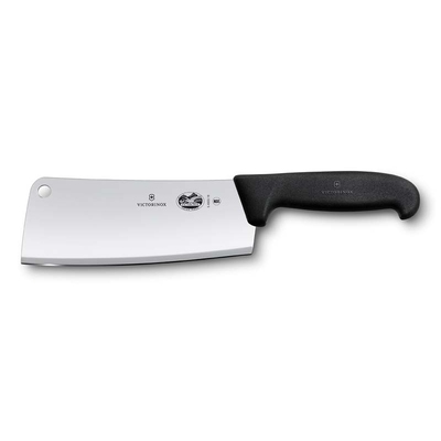 Кухонный топорик VICTORINOX Fibrox, лезвие 18 см, черная рукоять