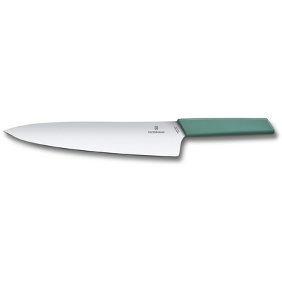 Нож разделочный VICTORINOX Swiss Modern, 25 см, сталь / синтетический материал, шалфейный