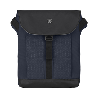 Сумка наплечная VICTORINOX Altmont Original Flapover Digital Bag, синяя, нейлон, 26x10x30 см, 7 л