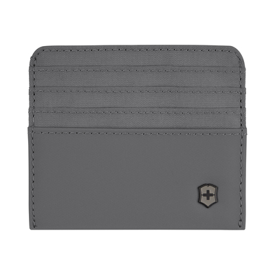 Портмоне для кредитных карт VICTORINOX Travel Essentials Card Holder, серое, полиэстер, 11х1x9 см