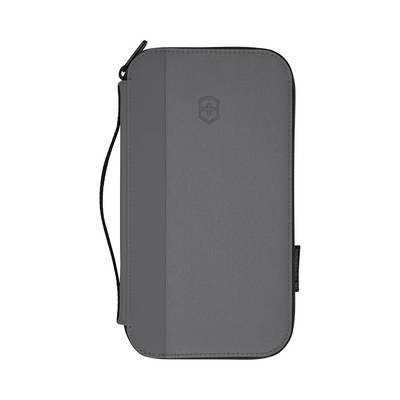 Органайзер VICTORINOX Travel Essentials Travel Organizer с защитой от сканирования RFID, серый, полиэстер, 15x3x26 см