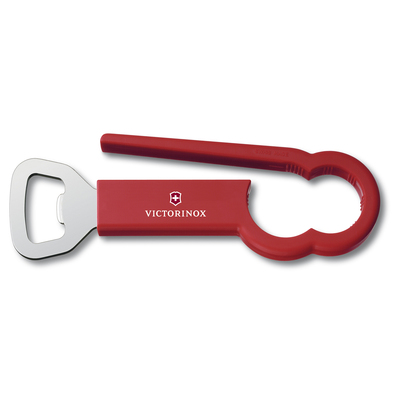 Открывалка для бутылок VICTORINOX Pet, сталь/пластик, красная