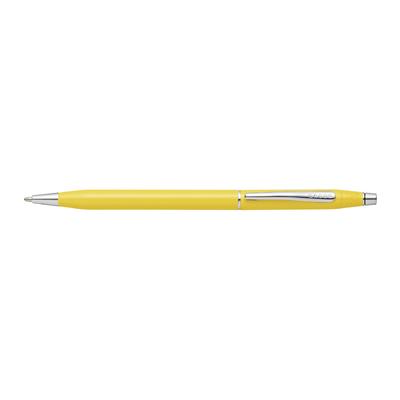 Шариковая ручка CROSS коллекция «ВЕЧНАЯ КЛАССИКА | CENTURY CLASSIC» Aquatic Yellow Lacquer
