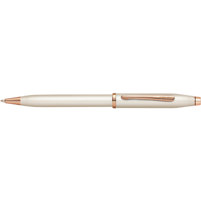 Шариковая ручка CROSS коллекция «ВЕЧНАЯ КЛАССИКА 2.0 | CENTURY CLASSIC II» Pearlescent White Lacquer