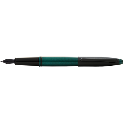 Перьевая ручка CROSS коллекция «КАЛЕ | CALAIS» Matte Green and Black Lacquer, перо M