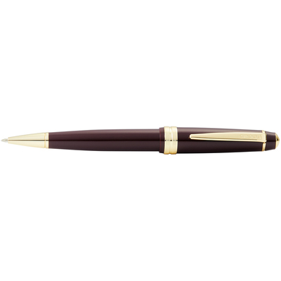Шариковая ручка Cross Bailey Light Polished Burgundy Resin and Gold Tone