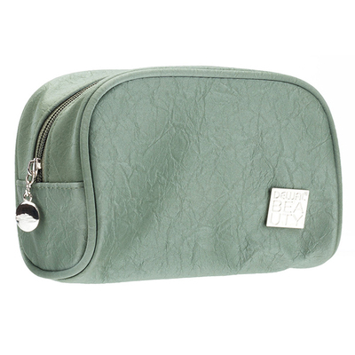 Косметичка Dewal Beauty серия "Прованс", зеленая, 19х9х11