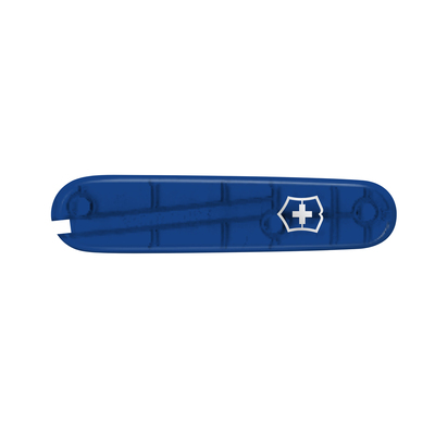 Передняя накладка для ножей VICTORINOX 84 мм, пластиковая, полупрозрачная синяя