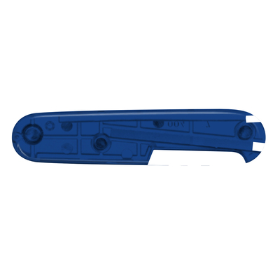 Задняя накладка для ножей VICTORINOX 91 мм, пластиковая, полупрозрачная синяя