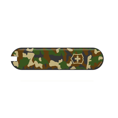 Передняя накладка для ножей VICTORINOX Classic SD (0.6223.94) 58 мм, пластиковая, зелёный камуфляж