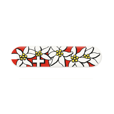 Универсальная накладка для ножей VICTORINOX 65 мм, пластиковая, дизайн Edelweiss