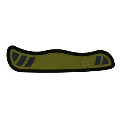 Передняя накладка для ножа VICTORINOX Swiss Soldier's Knife 08 111 мм, нейлоновая, зелёно-чёрная