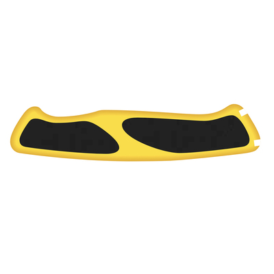 Задняя накладка для ножей VICTORINOX 130 мм, нейлоновая, жёлто-чёрная