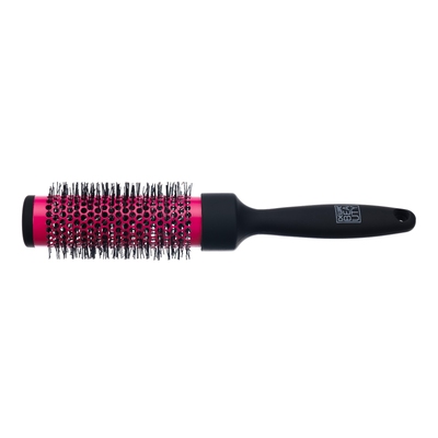 Брашинг Dewal Beauty с керамическим покрытиеми ручкой Soft touch d35мм